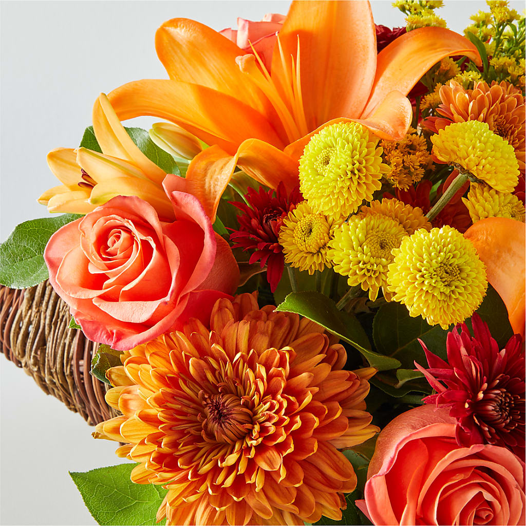 Bouquet of Blessings Cornucopia – SYLVIA'S FLORIST, Antioch CA