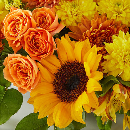 Autumn Harmony Centerpiece – SYLVIA'S FLORIST, Antioch CA