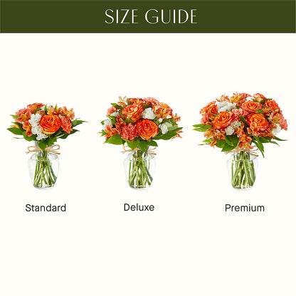 Apricot Glow Bouquet – SYLVIA'S FLORIST, Antioch CA