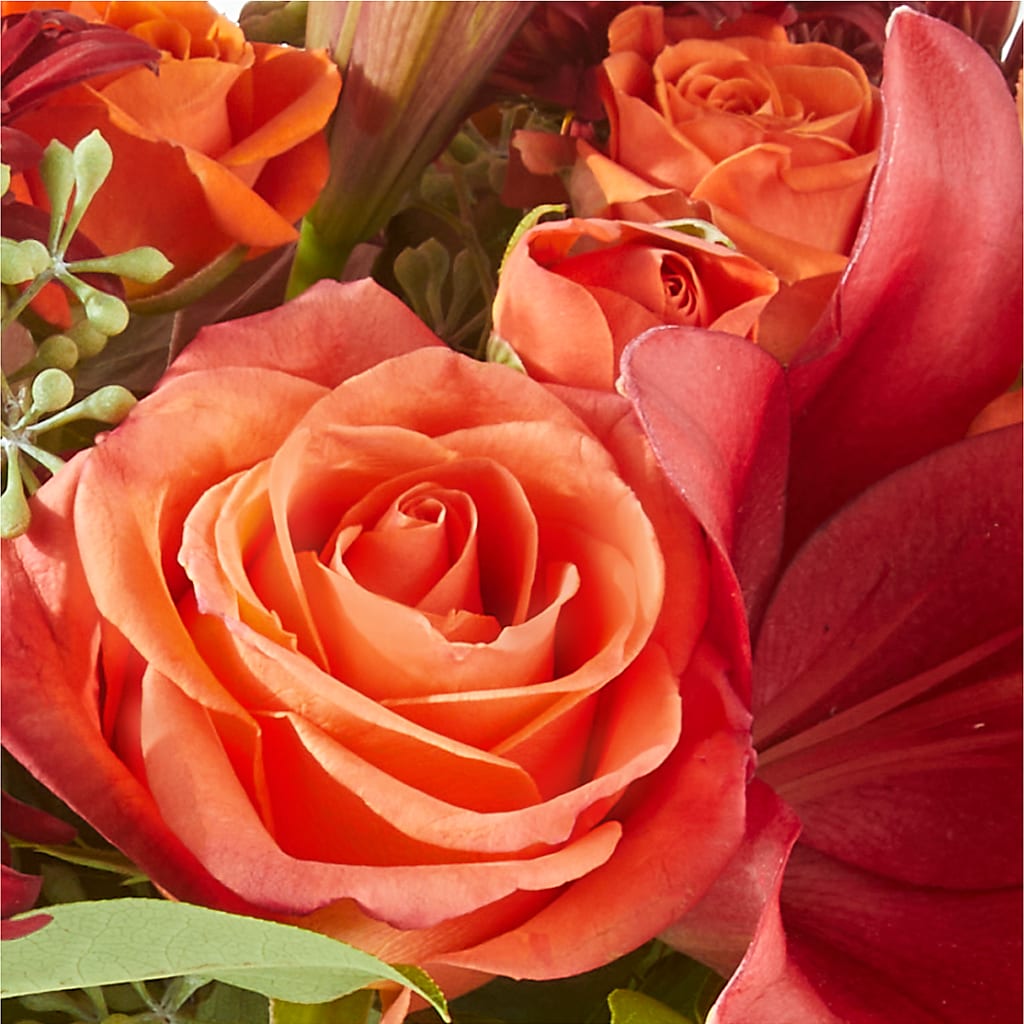 Crimson Leaves Bouquet – SYLVIA'S FLORIST, Antioch CA