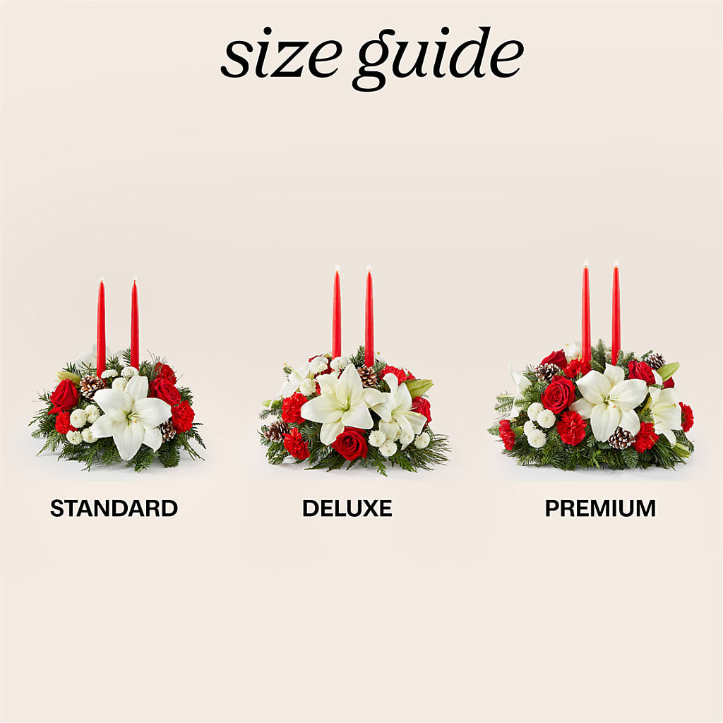 Seasonal Festivities Centerpiece – SYLVIA'S FLORIST, Antioch CA