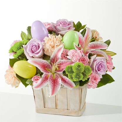 Eggcellent Blooms Basket