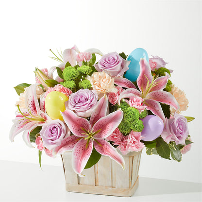 Eggcellent Blooms Basket