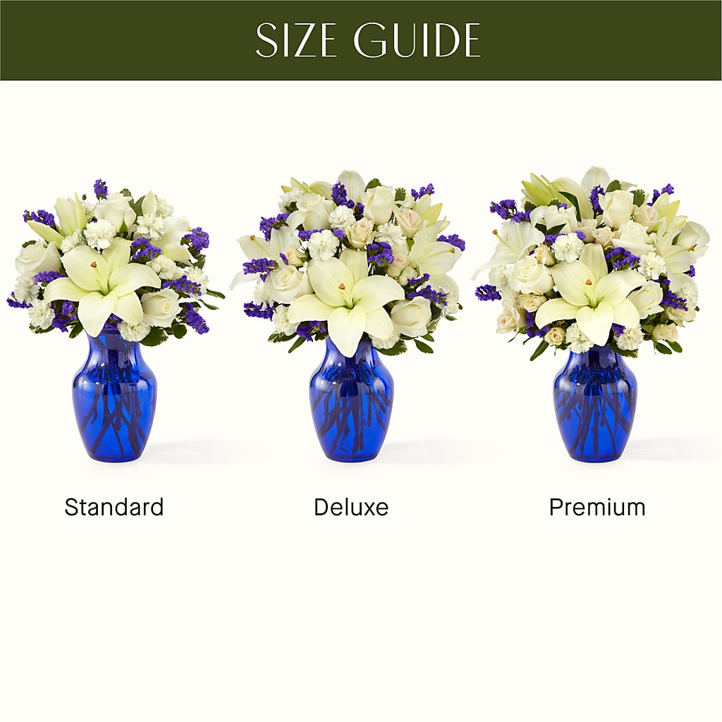 Sapphire Rush Bouquet – SYLVIA'S FLORIST, Antioch CA