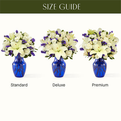 Sapphire Rush Bouquet – SYLVIA'S FLORIST, Antioch CA