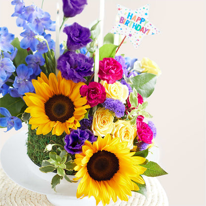 Star of the Day Floral Cake – SYLVIA'S FLORIST, Antioch CA