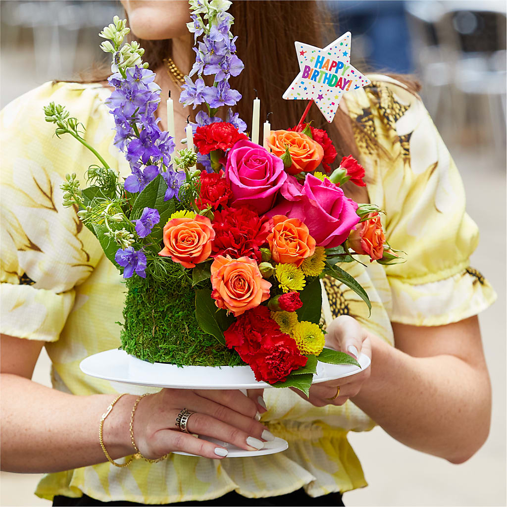 Best Year Yet Floral Cake – SYLVIA'S FLORIST, Antioch CA