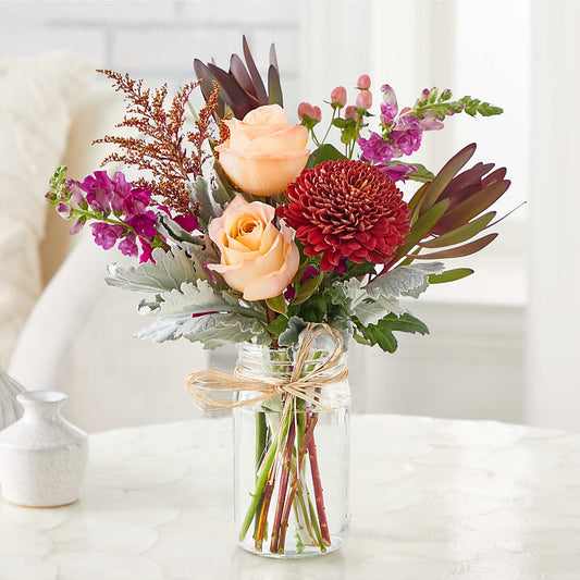 Moody Hues Bouquet – SYLVIA'S FLORIST, Antioch CA