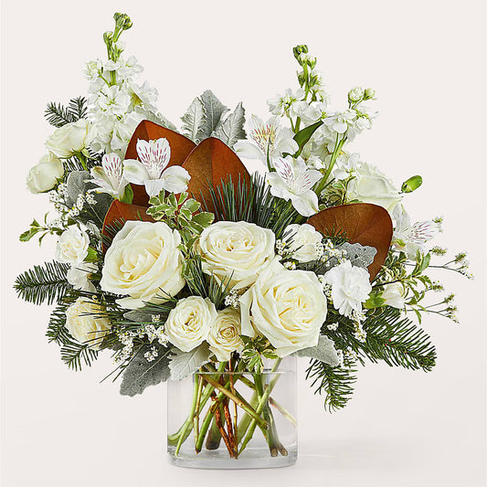 Fresh Snowfall Bouquet – SYLVIA'S FLORIST, Antioch CA