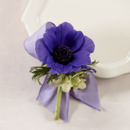 Purple Passion Boutonniere – SYLVIA'S FLORIST, Antioch CA