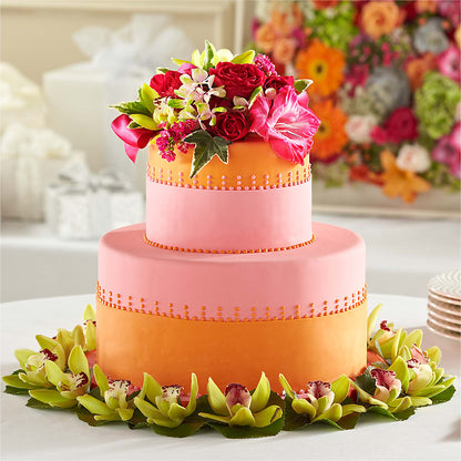 Sweet Citrus Cake Decor – SYLVIA'S FLORIST, Antioch CA