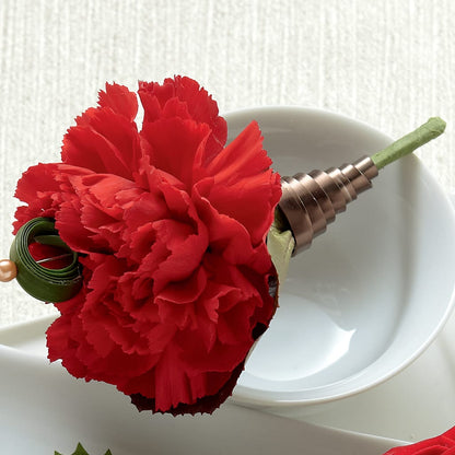 Red Carnation Boutonniere – SYLVIA'S FLORIST, Antioch CA