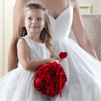Pure at Heart Flower Girl Arrangement – SYLVIA'S FLORIST, Antioch CA