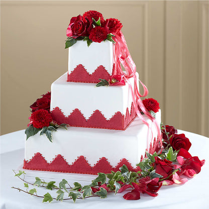 Forever Happiness Cake Decor – SYLVIA'S FLORIST, Antioch CA